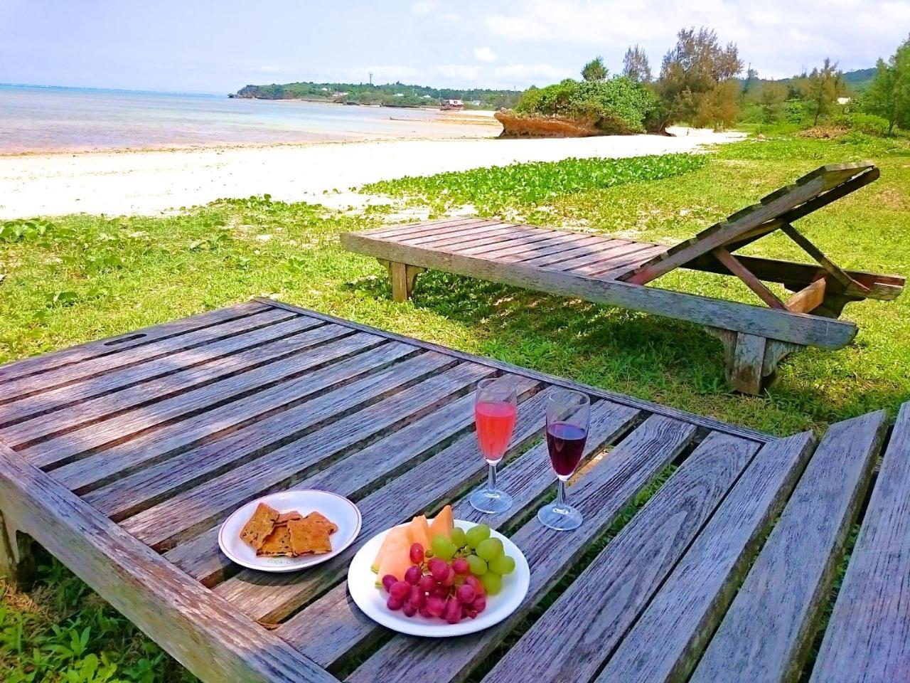Private Beach House Motobu Ngoại thất bức ảnh